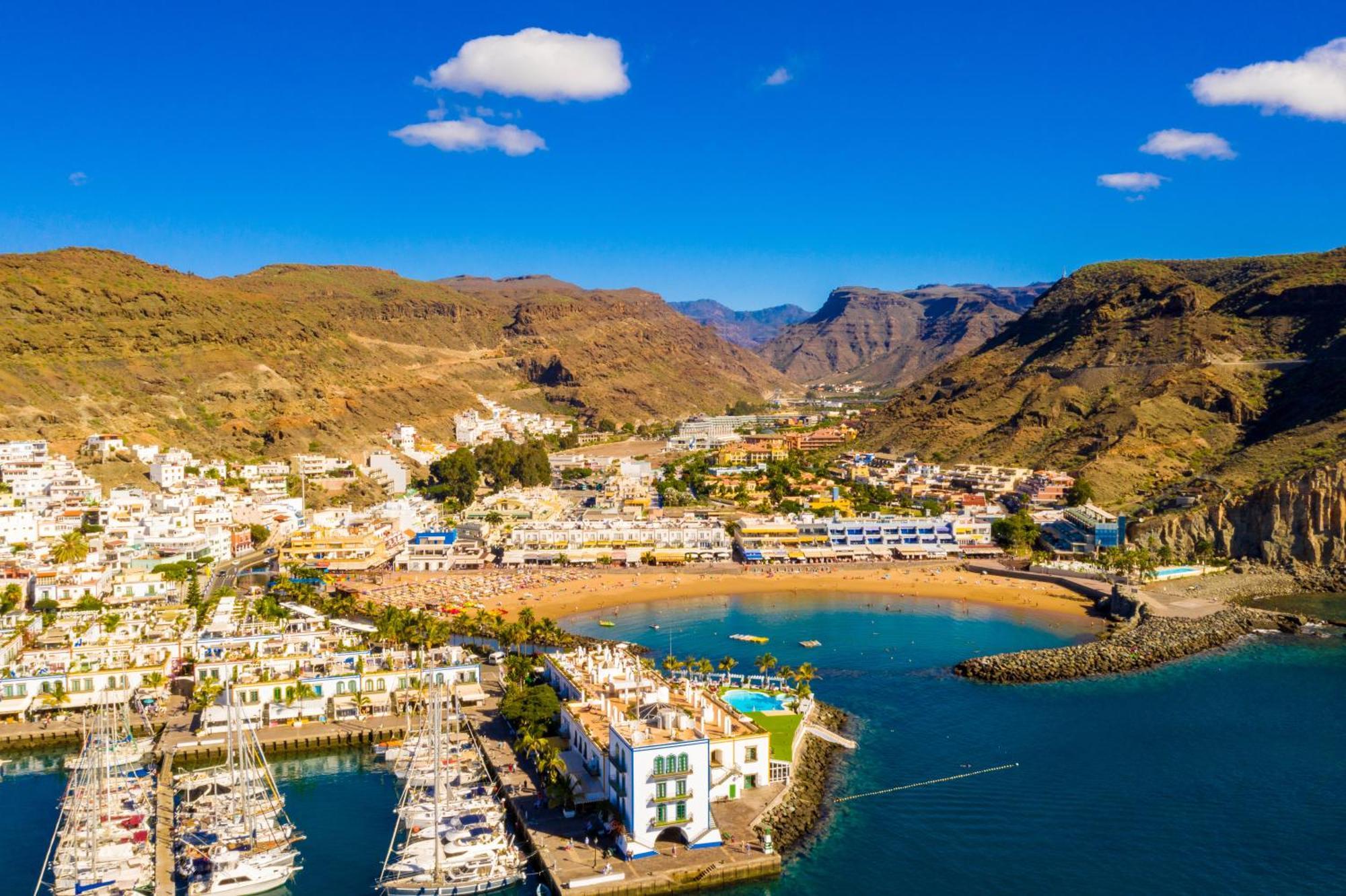 Apartamento Amarre Fuente Puerto De Mogan Exterior foto